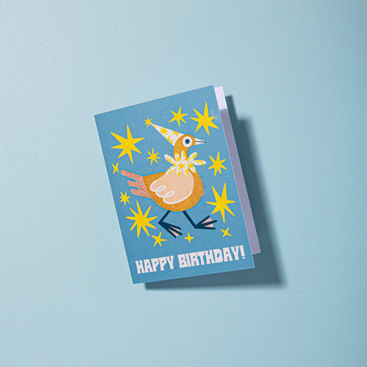 Happy Birthday! Blank A2 Card with Envelope