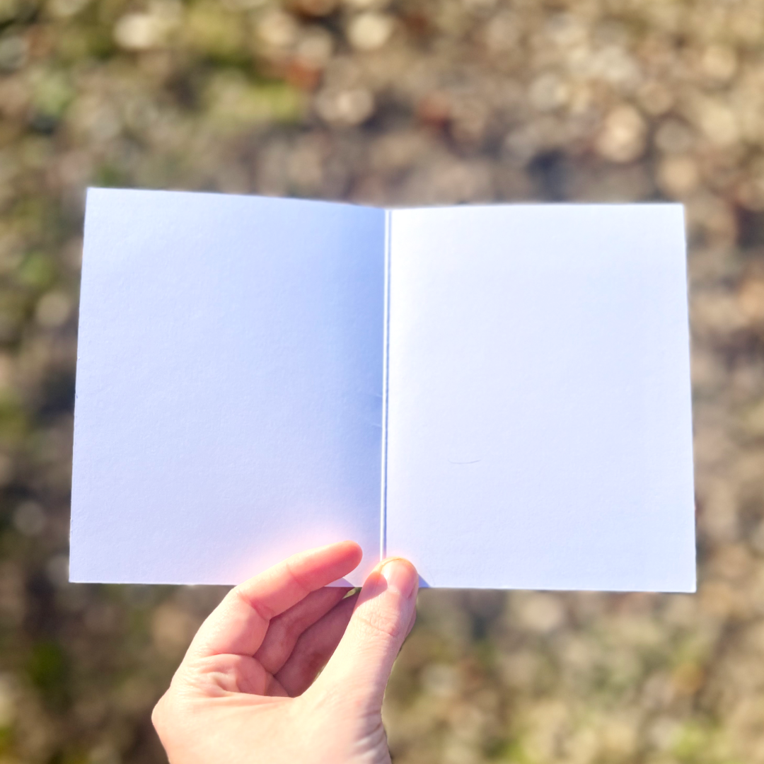 Let's Cause Some Trouble Blank A2 Card with Envelope