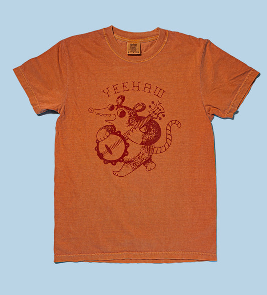 Yeehaw Banjo Possum Shirt