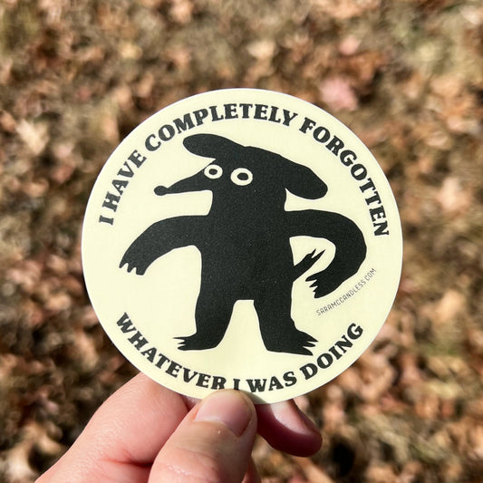 Completely Forgotten Sticker