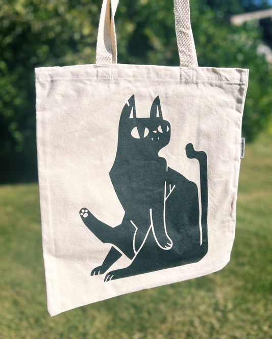 Black Cat Tote Bag