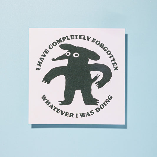 Completely Forgotten Art Print 8"x8"