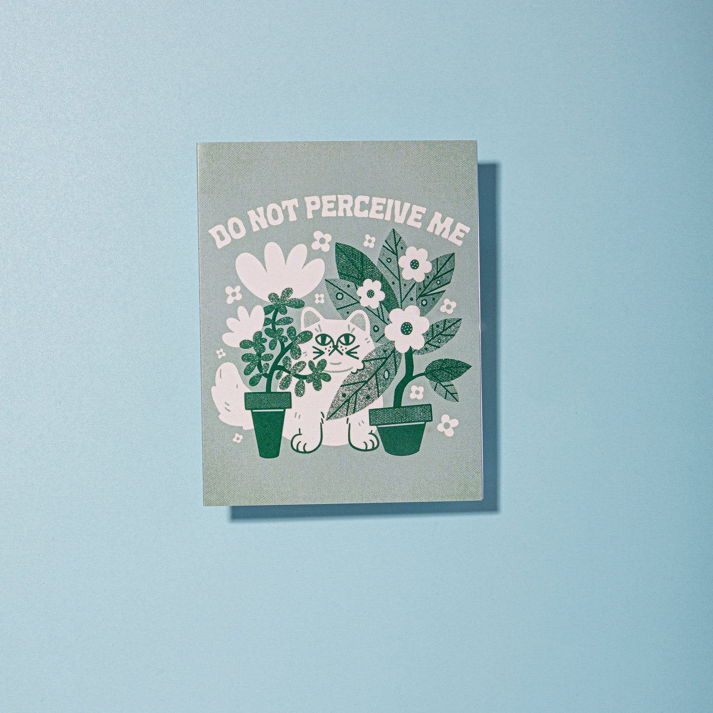 Do Not Perceive Me Blank A2 Card With Envelope