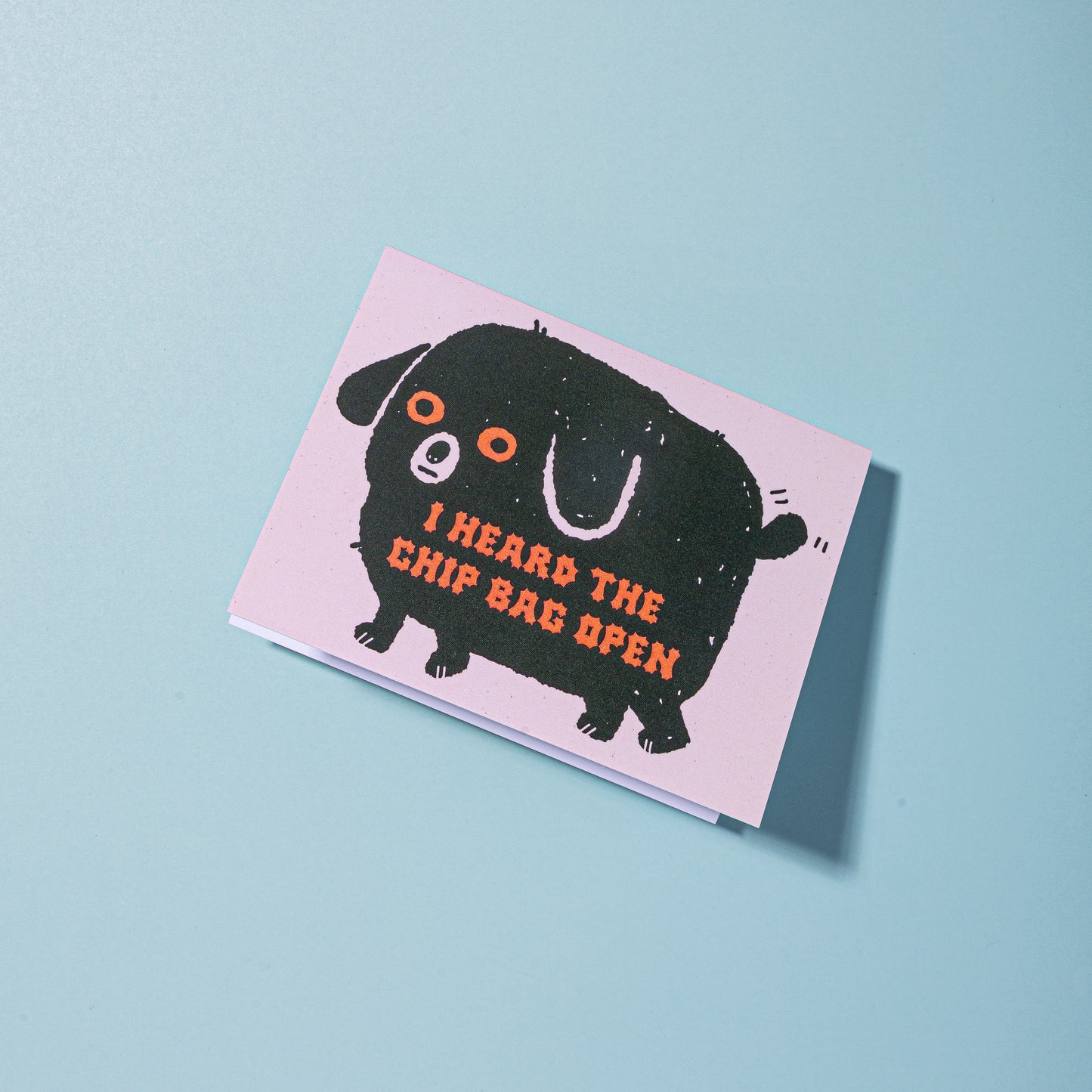 Chip Bag Blank A2 Card With Envelope