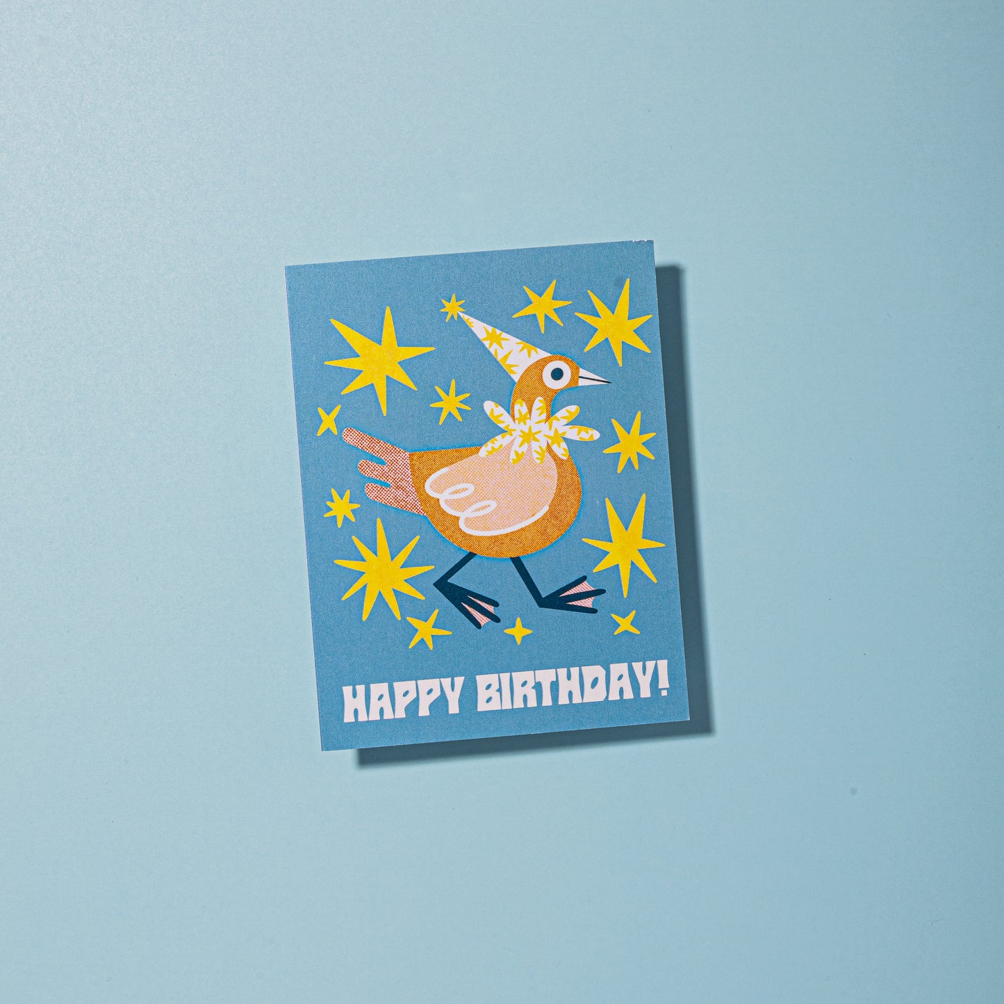 Happy Birthday! Blank A2 Card with Envelope