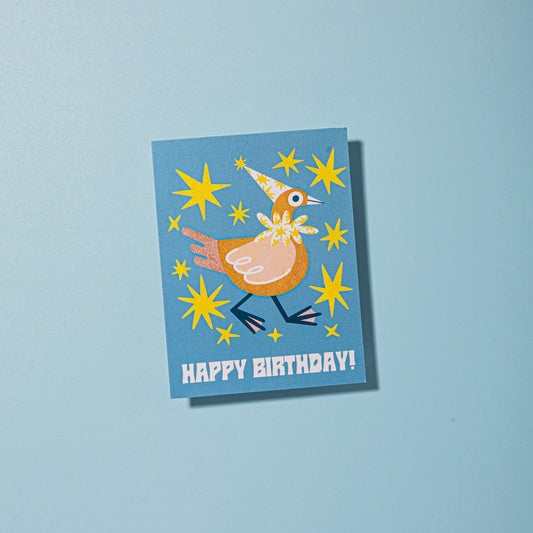 Happy Birthday! Blank A2 Card with Envelope